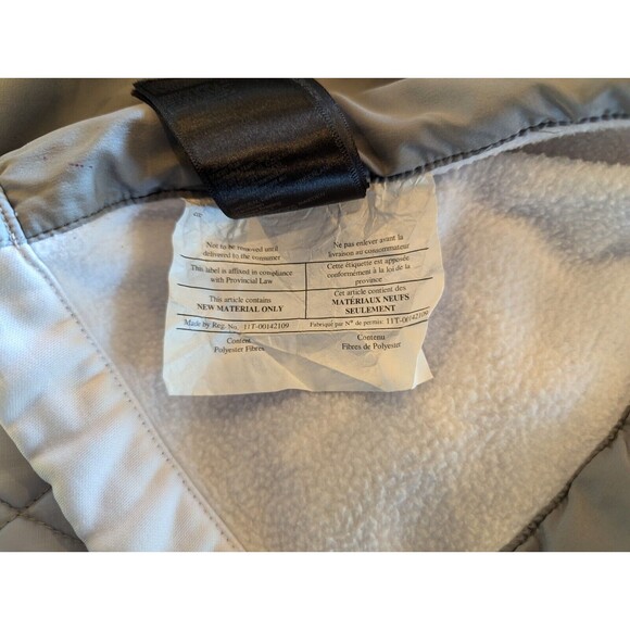 Marmot Quilted Insulated Winter Jacket Ski Snow Gray White Puffer Women's Small - Picture 10 of 12